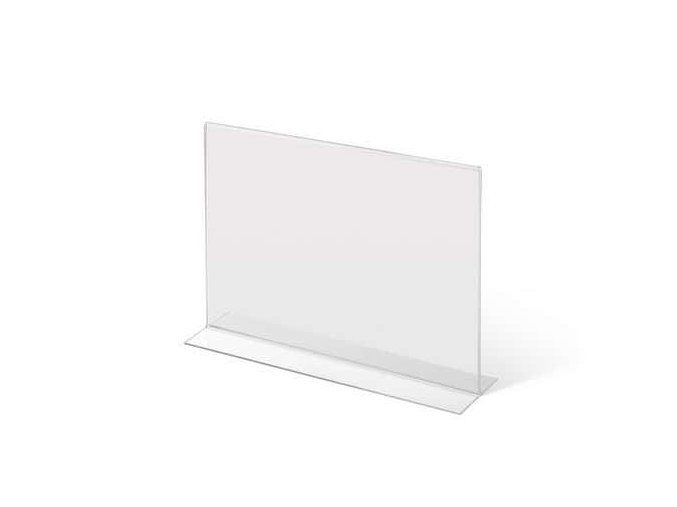 Plexi stojánek na letáky JD2, typ T na šířku, A4