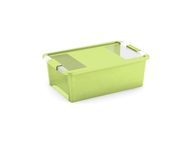 Plastový úložný box BI, objem 26l, 55 x 35 x 19 (výška) cm, zelený