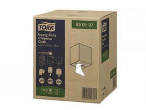Netkaná textílie Tork Premium 530 malá role bílá - 1ks