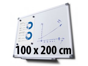 Tabule magnetická, 100 x 200 cm