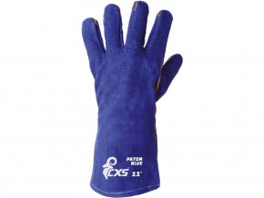 Rukavice CXS PATON BLUE, svářecí, vel. 11