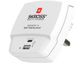 SKROSS USB nabíjecí adaptér Type-C UK, 5400mA max.