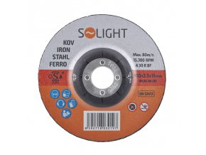 Solight brusný kotouč na ocel 100 x 2,5 x 16 mm