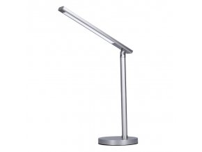 Solight LED stolní lampička, 7W, stmívatelná, změna chromatičnosti, stříbrná barva