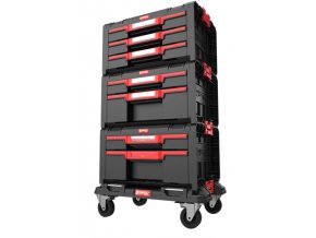 Box na nářadí QBRICK SYSTEM PRO Organizer 100 - 45,0 x 29,6 x 7,9 cm - Tool  Organiser