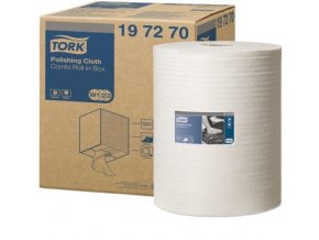 Průmyslová utěrka z netkané textílie Tork Premium - leštění malá role - 1ks