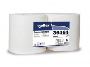 Průmyslová papírová utěrka CELTEX Smart White 800, šířka 24cm, 2vrstvy