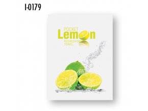 Vlhčené osvěžující ubrousky INFIBRA Lemon - 500ks