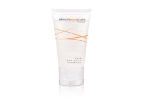 Hotelový vlasový a tělový šampón v tubě 30ml Simple and Pure - 50ks