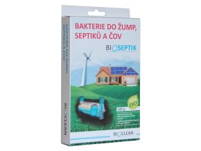 Bakterie do žump, septiků a ČOV - Bioseptik 100g