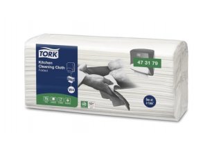 Netkaná textílie Tork Premium kuchyňská utěrka Top Pak W4 - 75ks