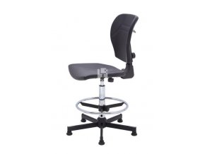 Zvýšená laboratorní židle TECH Special, permanentní kontakt