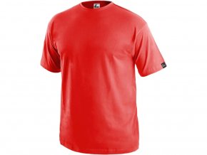 Tričko CXS DANIEL, krátký rukáv, červené