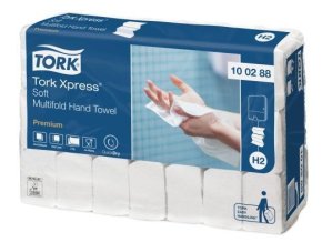 Papírové ručníky skládané TORK Xpress PREMIUM Soft bílá H2 2310ks - 1krt