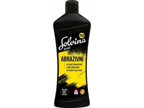 Solvina abrazivum na silně znečištěné ruce černá - 450g