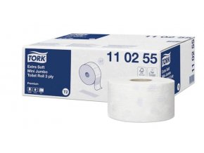 Toaletní papír v Mini Jumbo roli TORK PREMIUM Extra Soft 3vrstvy T2 - 12ks