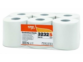 Papírové ručníky v roli se středovým odvíjením CELTEX S-Plus bílá - 6ks