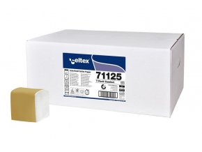 Toaletní papír CELTEX T Pack Comfort skládaný 2vrstvy bílý - 1krt