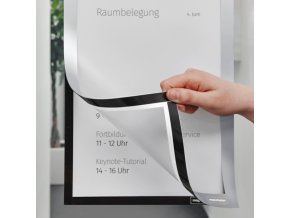 Magnetoplan Magnetofix samolepící magnetický rámeček A3 stříbrný (2ks)