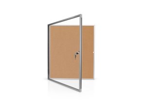Magnetoplan vitrína korková optimal vnitřní 6 x A4