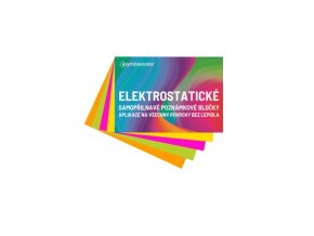 Poznámkové bločky elektrostatické Symbionotes 70x100 mm MIX 4 barev