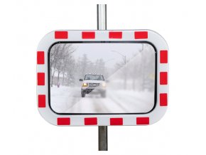 Dopravní zrcadlo nemrznoucí Dancop, 400 x 600 mm, TUV