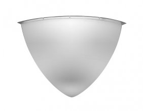 Průmyslové, kupolovité zrcadlo akrylové 90°, průměr 1250 mm