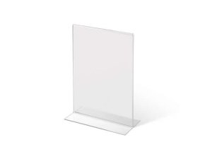 Plexi stojánek na letáky JD2, typ T na výšku, A5