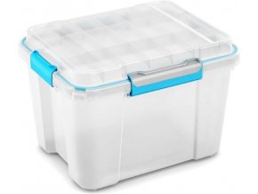 Vodotěsný box 49,5x39x34 bílý M