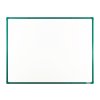 Bílé keramické tabule boardOK 120 x 90 cm (barva rámu hnědá)