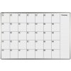 Plánovací tabule ekoTAB měsíční, 100 x 70 cm, lakovaná