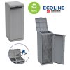 Plastová skříň na třídění odpadu Ecoline 1x110 litrů
