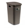 Koš na špinavé prádlo ELEGANCE 36 litrů, šedohnědá