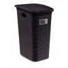 Koš na špinavé prádlo ELEGANCE 36 litrů, tmavěhnědá