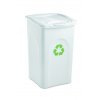 Odpadkový koš na tříděný odpad 50L BEGREEN bílý