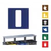Vymezovač druhu odpadu do koše Modular - modrý (papír)