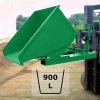Výklopný kontejner (přepravník) 900 litrů, var. základní, zelená