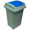 Odpadkový koš na tříděný odpad, 50 l, modrý