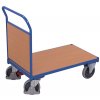 Plošinový vozík s madlem, plná výplň, Variofit, ložná plocha 123 x 80 cm, do 500 kg