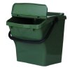 Odpadkový koš plastový na tříděný odpad - zelená, 40 l