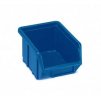 Plastová krabička 76 × 111 × 168, modrá, bal.j. 60 ks