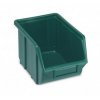 Plastová krabička 129 × 160 × 250, zelená, bal.j. 30 ks