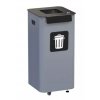 Venkovní odpadkový koš Modular - směs, objem 70 l
