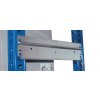85730 3 kovovy bezsroubovy regal zakladni 200 x 100 x 40 cm 160 kg police 5 polic modry