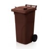Popelnice 120 litrů hnědá