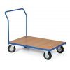 Plošinový vozík, jedno madlo, 200 kg, kola 125 mm