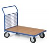 Plošinový vozík, jedno drátěné madlo, 200 kg