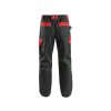 Kalhoty CXS ORION TEODOR, pánské, černo-červené