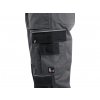 Kalhoty CXS ORION TEODOR, zimní, pánské, šedo-černé