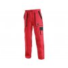 Kalhoty CXS LUXY ELENA, dámské, červeno-černé